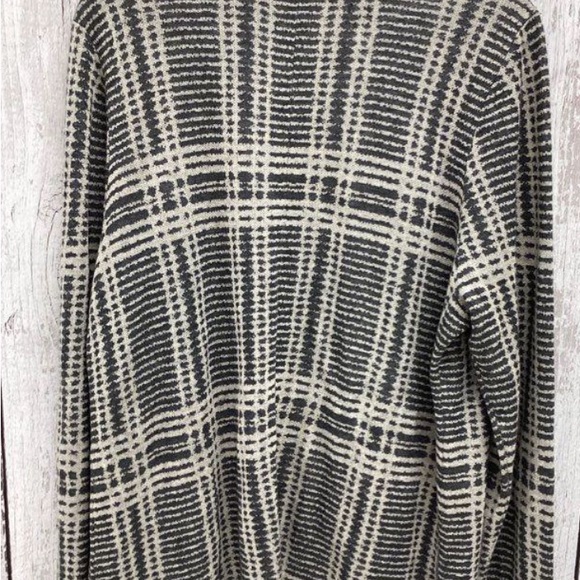 NWT Eileen Fisher Grey Mixed Blend Cardigan Women’s XL - Picture 2 of 4